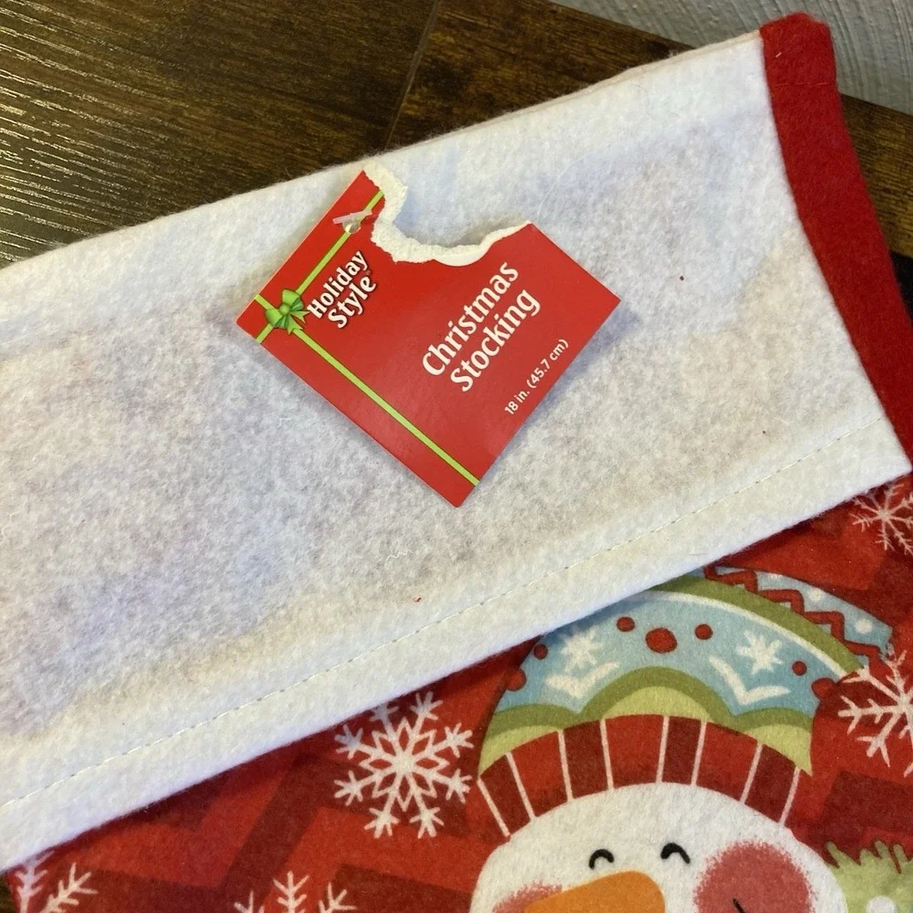 Snowman Christmas Stocking 16